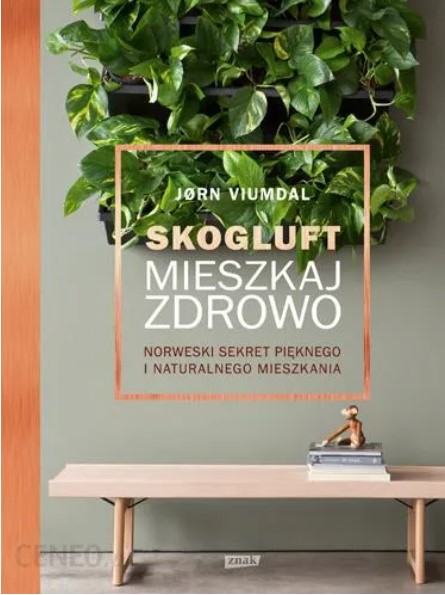 okładka książki o projektowaniu wnętrz w norweskim stylu skogluft