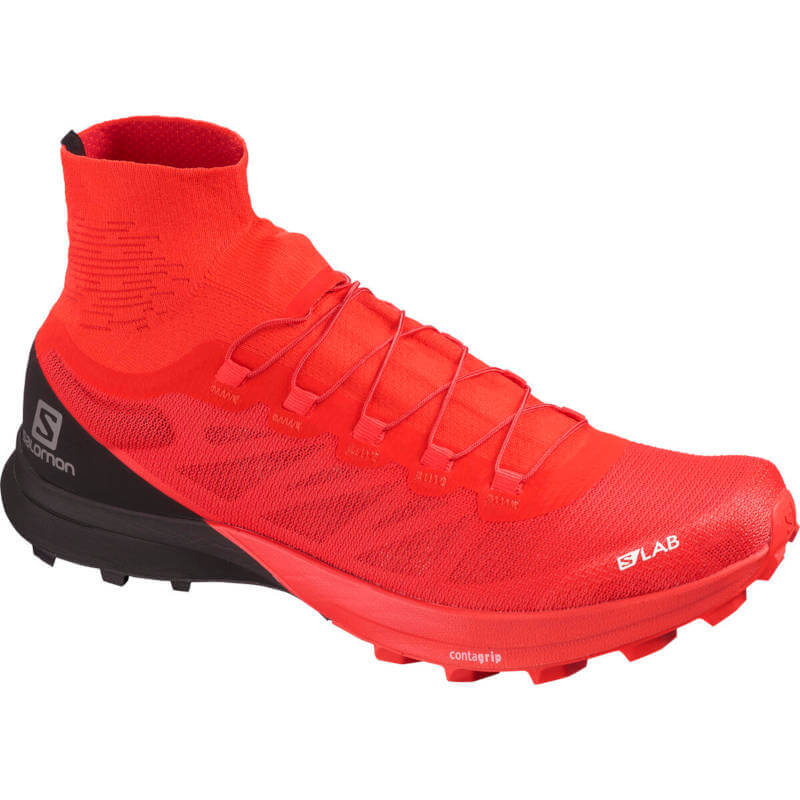 czerwone buty salomon s/lab sense