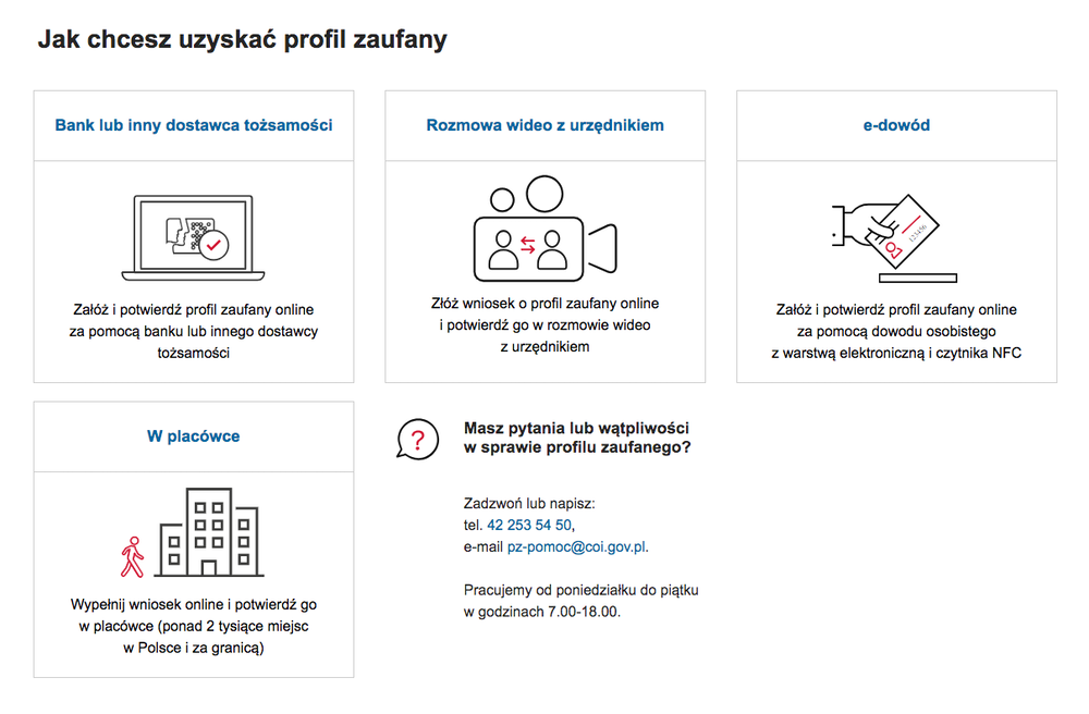 Jak założyć profil zaufany na różne sposoby Jak założyć profil zaufany krok po kroku