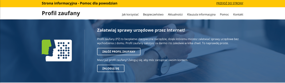 Jak założyć profil zaufany - logowanie Jak założyć profil zaufany przez internet