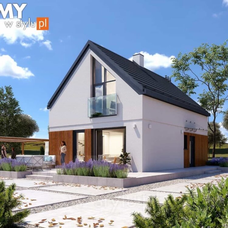 Projekt domu 70m2 bez pozwolenia – 5 istotnych korzyści tego rozwiązania