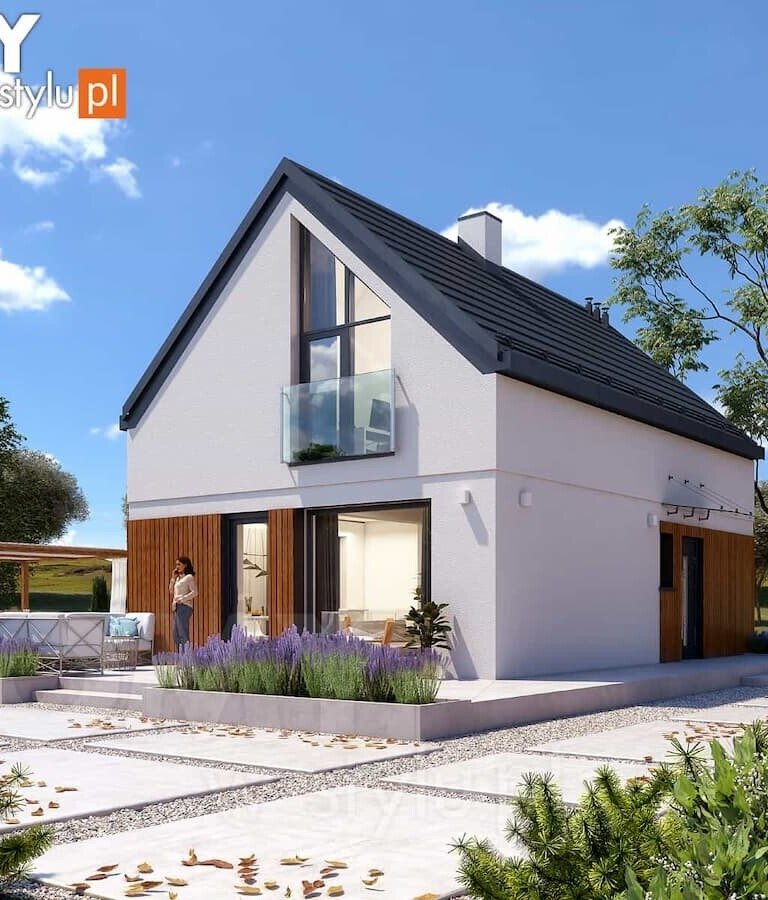 Projekt domu 70m2 bez pozwolenia – 5 istotnych korzyści tego rozwiązania