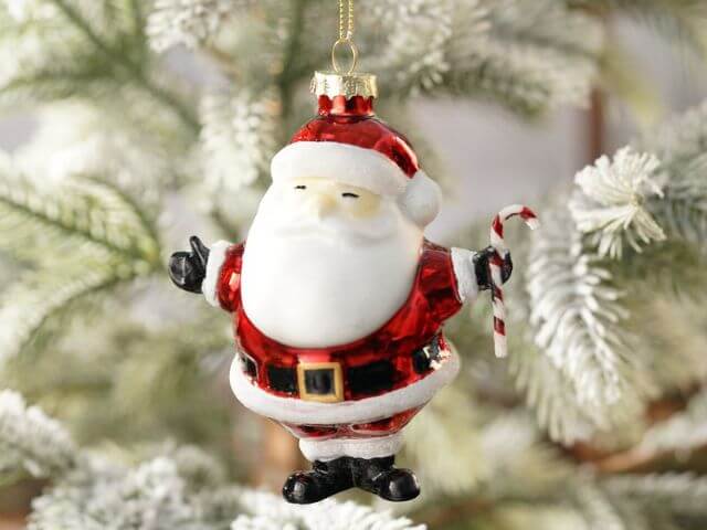 Ozdoby świąteczne - bombka Mikołaj bombka choinkowa Mikołaj