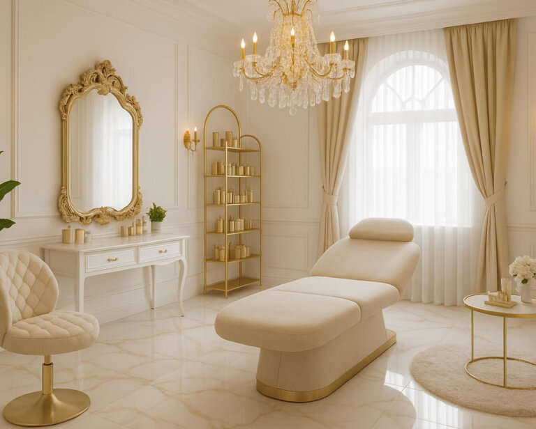 Salon kosmetyczny w stylu glamour – jak go urządzić?