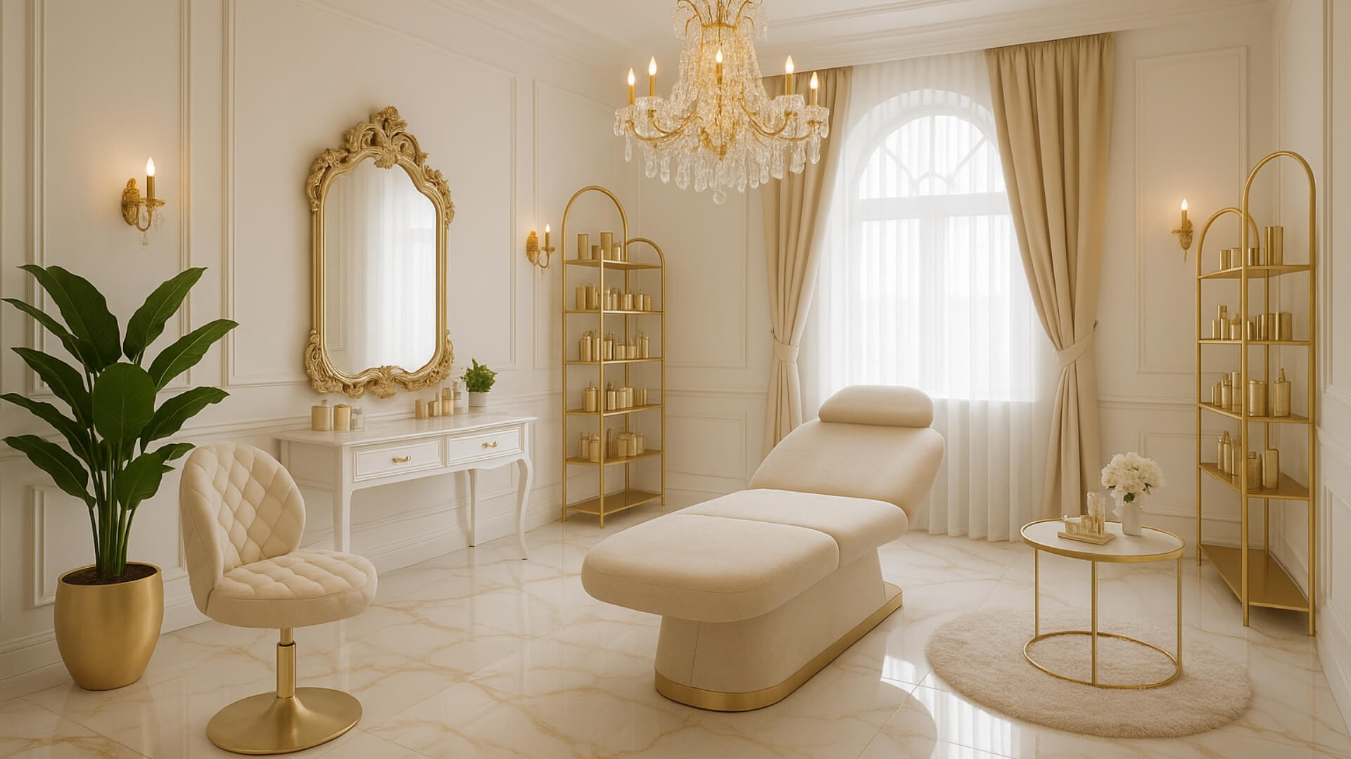 Salon kosmetyczny w stylu glamour – jak go urządzić?