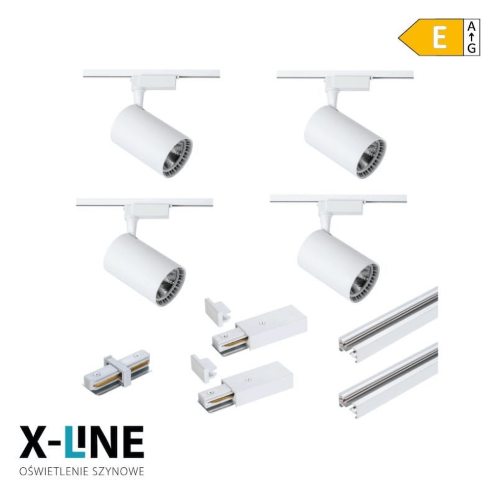 białe lampy na sufit 