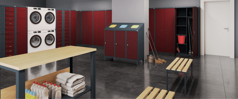 szafa socjalna z metalu metalowa szafa socjalna