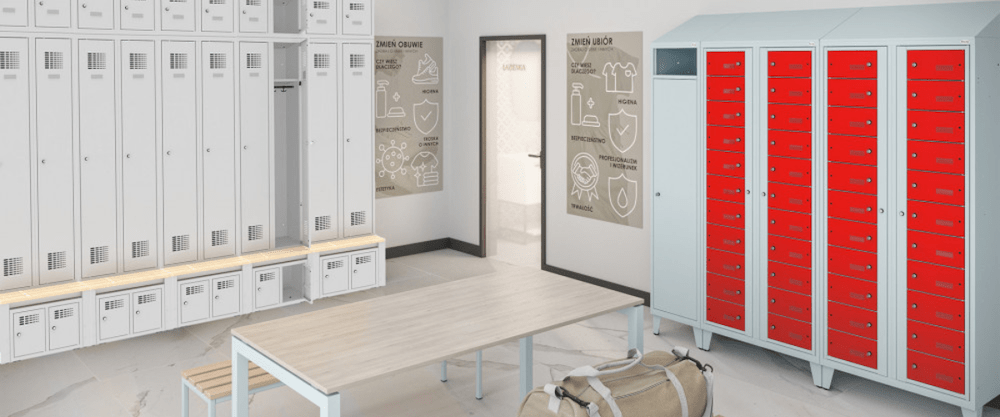 szafa ubraniowa BHP szafa na ubrania BHP