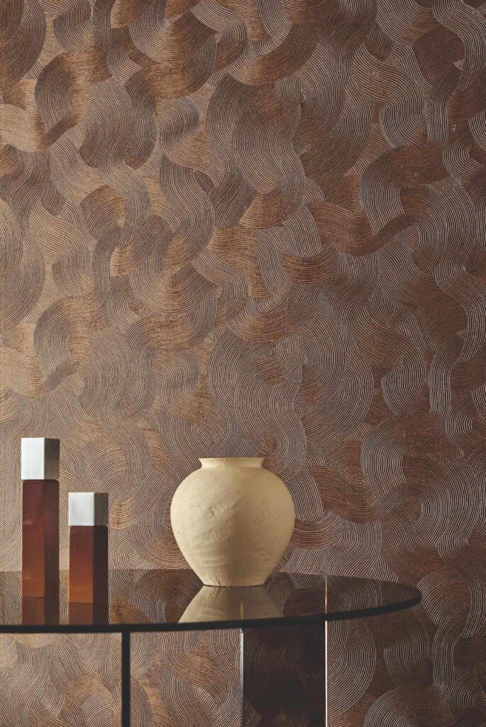 Naturalne inspiracje w kolekcjach Casamance - tapety strukturalne Oryginalna tapeta strukturalna