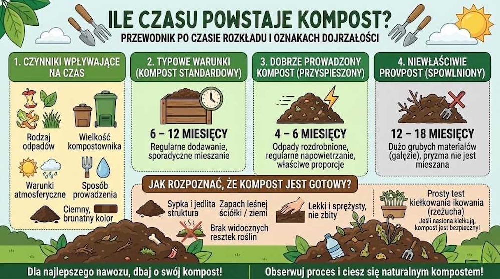 jak długo powstaje kompost 