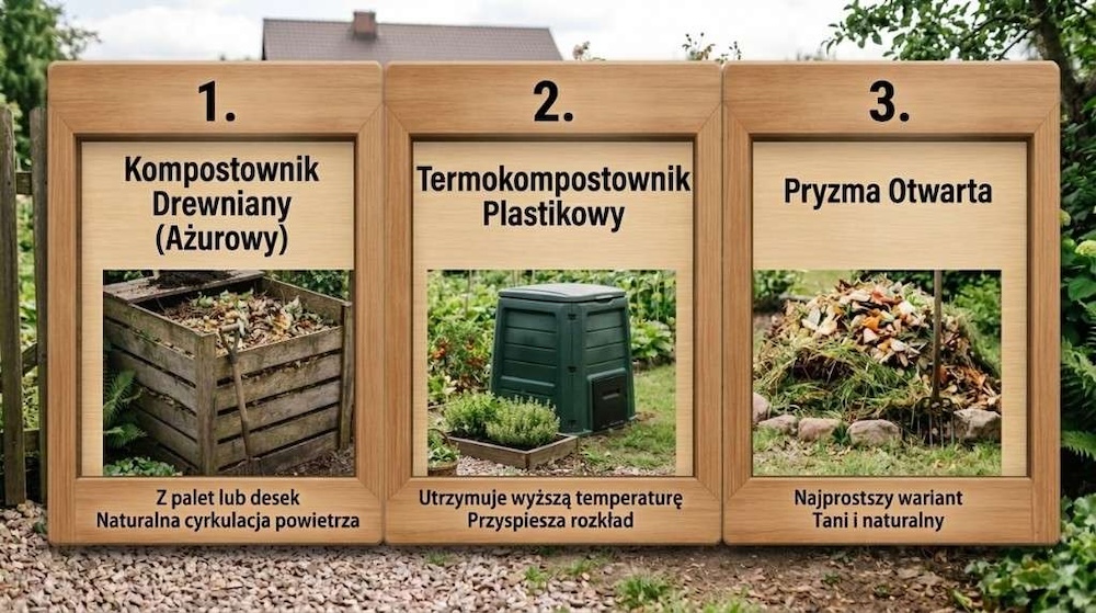 jak zrobić kompostownik - rodzaje 