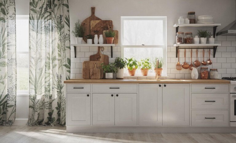 Zasłony do kuchni – jak wybrać tkaniny, które będą funkcjonalne i eleganckie?