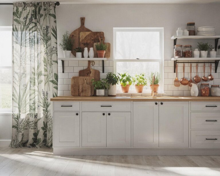 Zasłony do kuchni – jak wybrać tkaniny, które będą funkcjonalne i eleganckie?