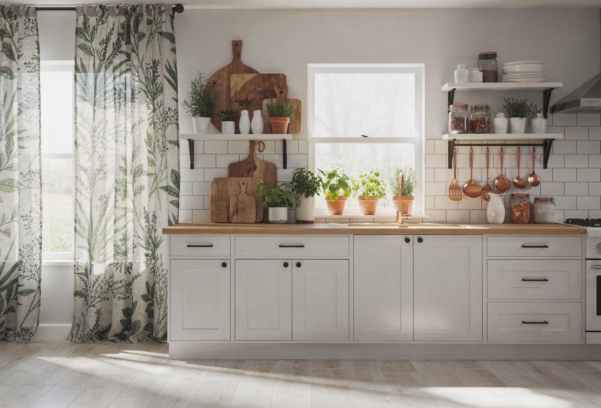 Zasłony do kuchni – jak wybrać tkaniny, które będą funkcjonalne i eleganckie?