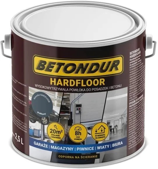 farba do podłóg w garażach i magazynach - betondur 