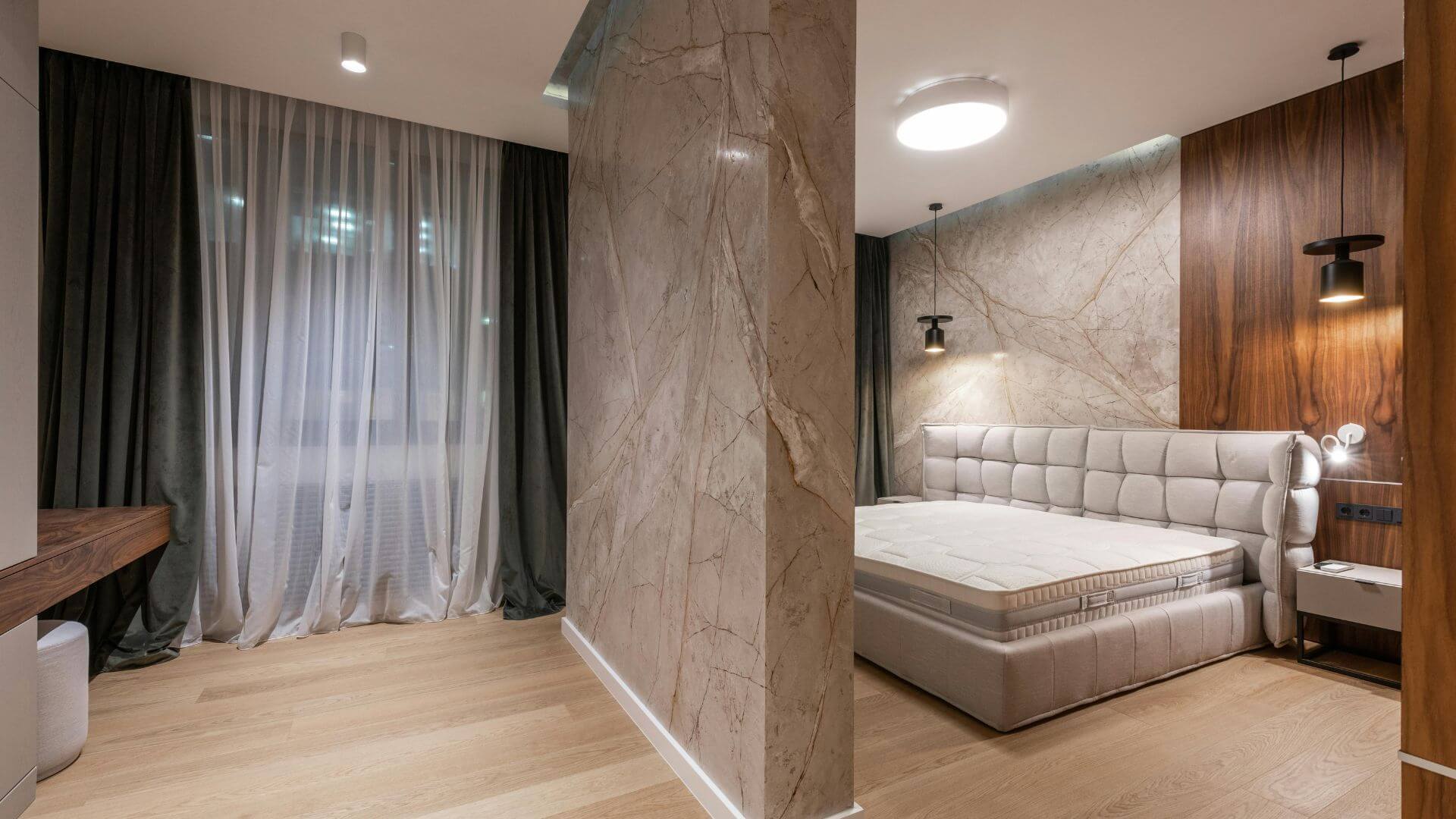 Fototapeta z efektem marmuru – elegancja w nowoczesnym wydaniu