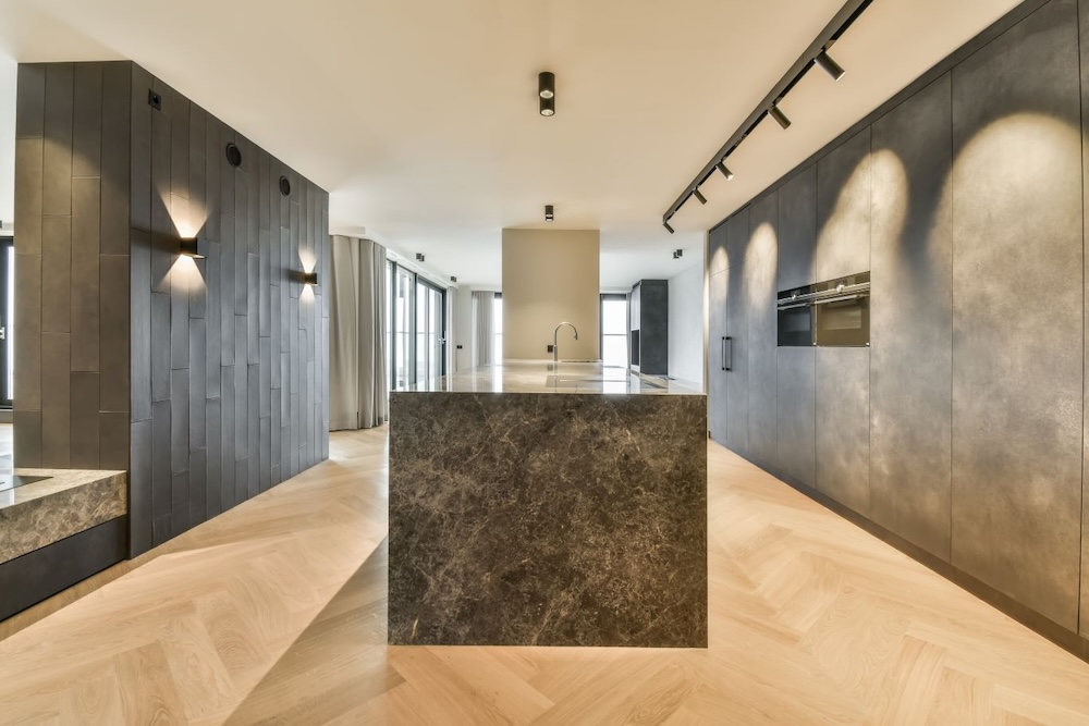 kamień w rolce w kuchni 