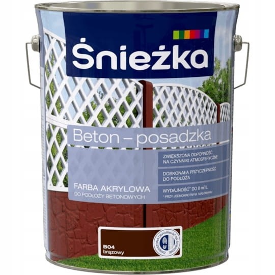 śnieżka do malowania betonu 