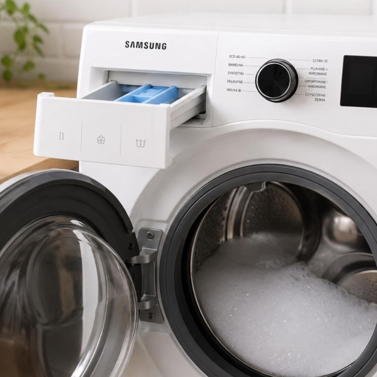 Pralka Samsung – błąd SUD. Co oznacza i jak go naprawić?