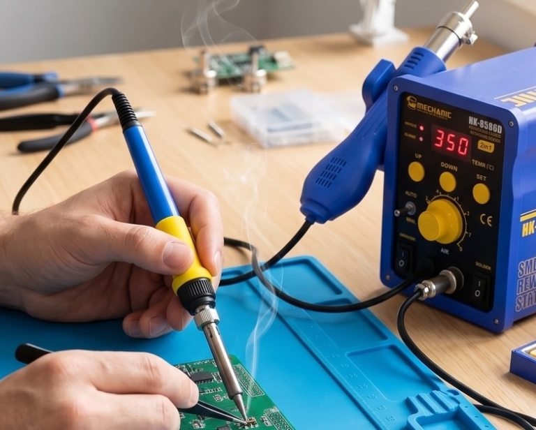 Jak wyposażyć domowy warsztat elektroniczny od podstaw?