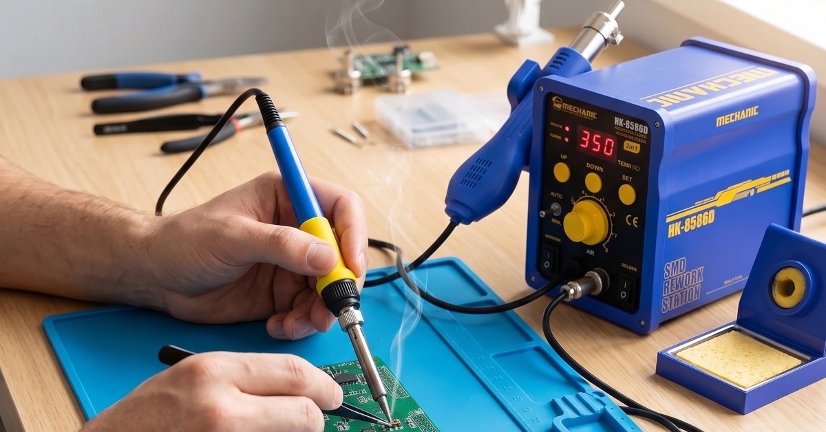 Jak wyposażyć domowy warsztat elektroniczny od podstaw?