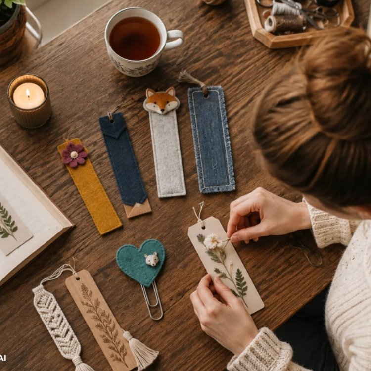 Pomysł na zakładkę do książki – 26 inspiracji DIY