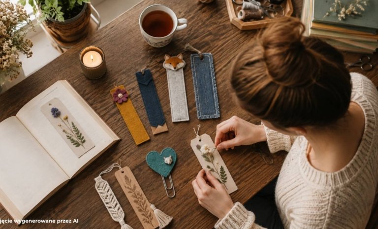 Pomysł na zakładkę do książki – 26 inspiracji DIY