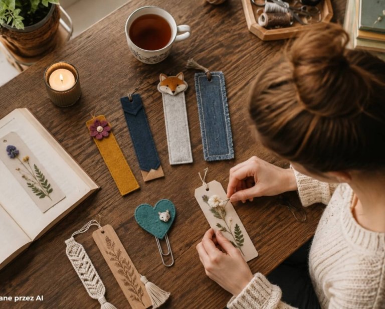 Pomysł na zakładkę do książki – 26 inspiracji DIY